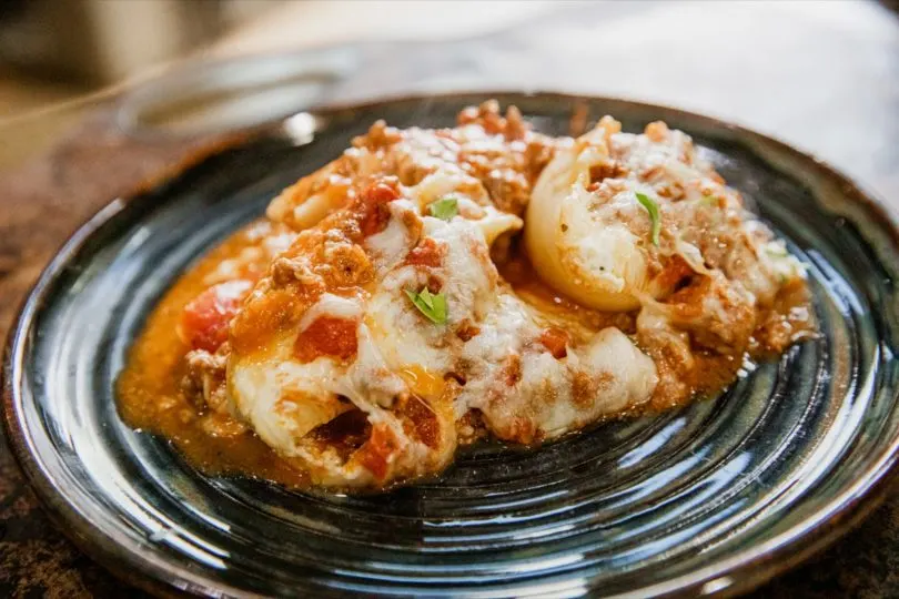 Lasagna Stuffed Shells