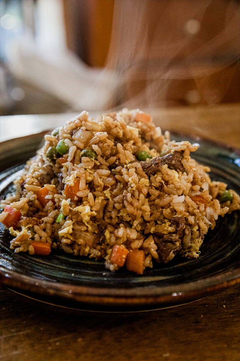 Blackstone Griddle Beef Fried Rice