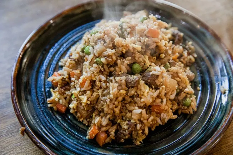 Blackstone Steak Fried Rice