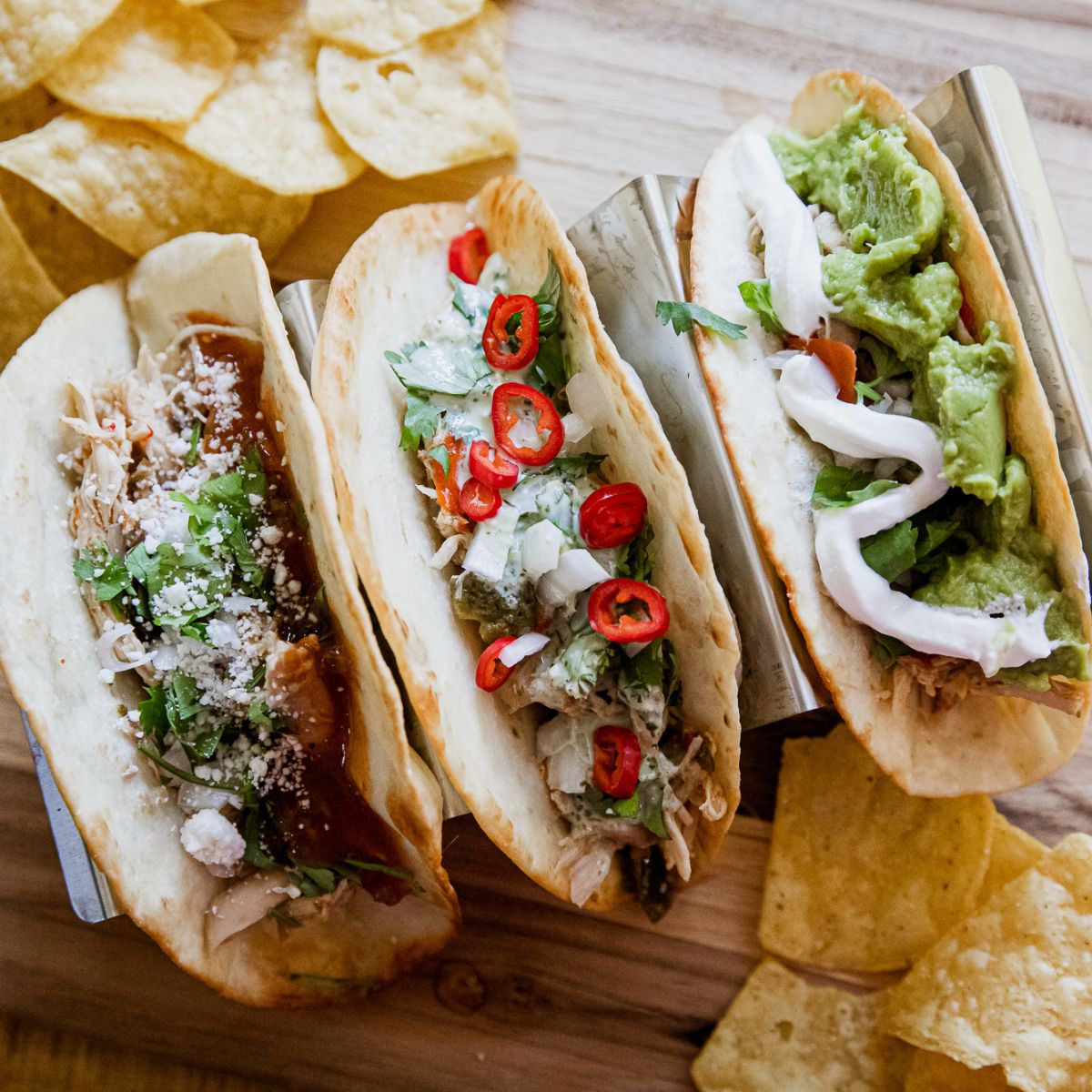 Braised Chicken Tacos