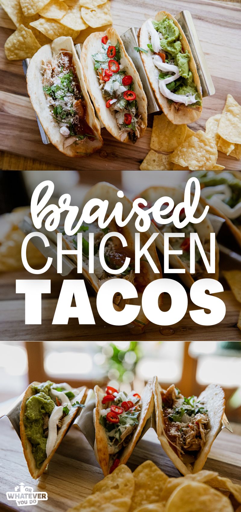Braised Chicken Tacos