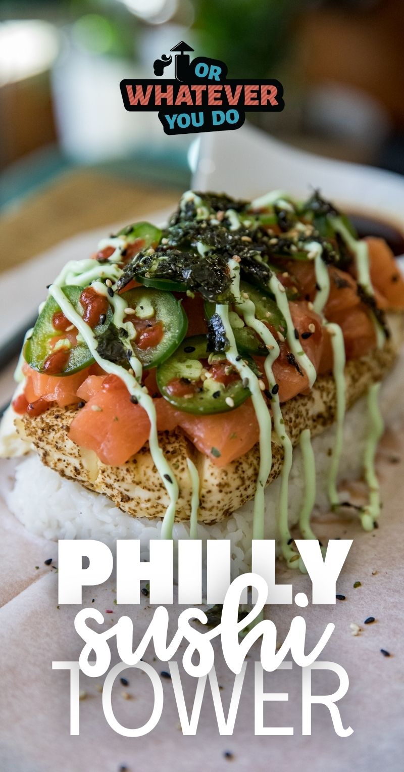 Philly Sushi Tower 