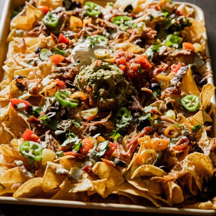 Smoked Pulled Pork Nachos