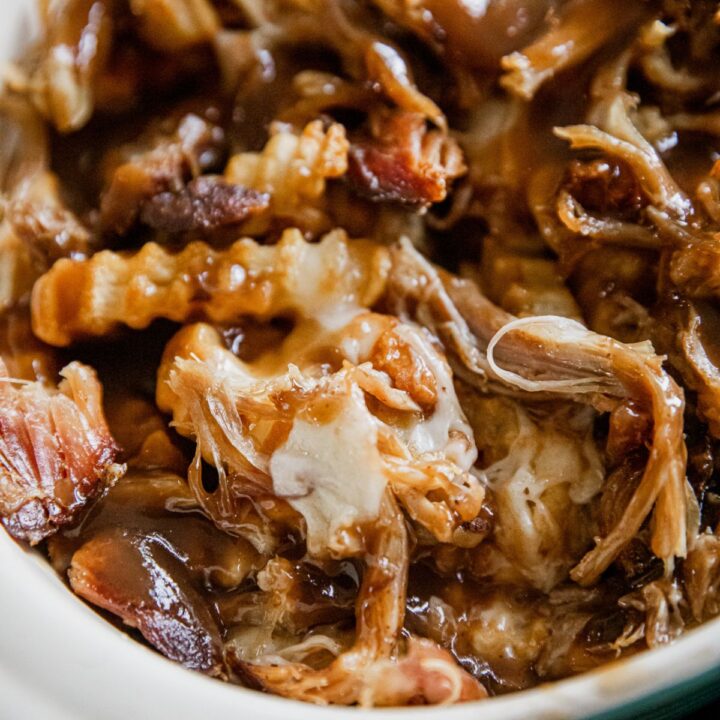Smoked Pulled Pork Poutine