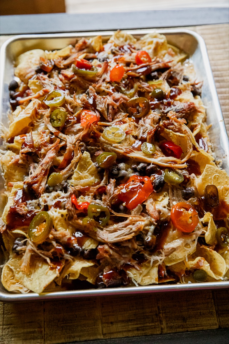 Smoked BBQ Pork Nachos