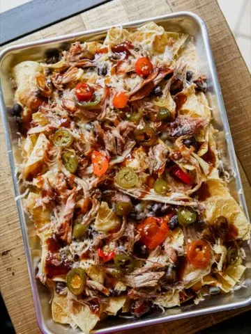 Smoked BBQ Pork Nachos