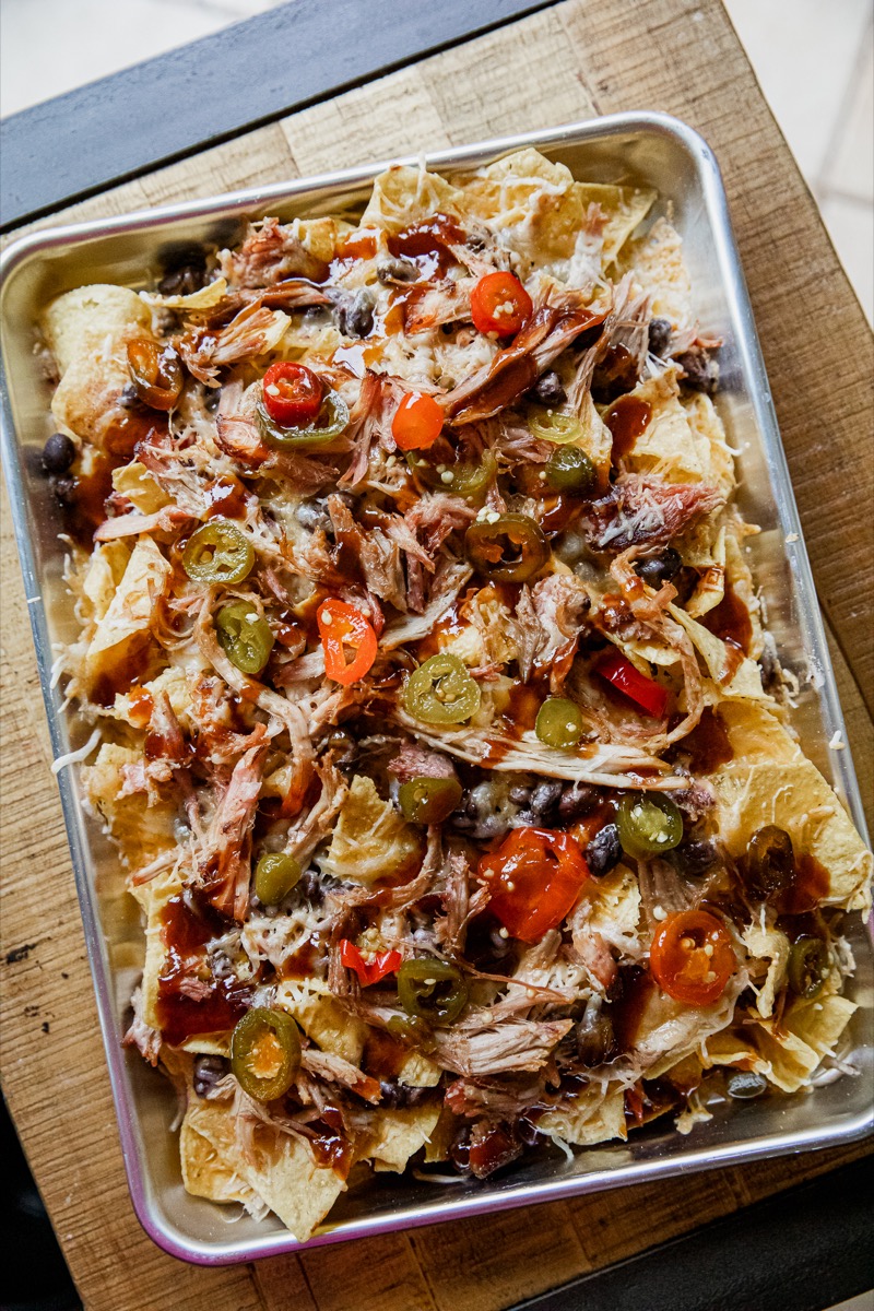 Smoked BBQ Pork Nachos