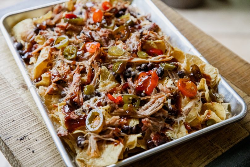 Smoked BBQ Pork Nachos