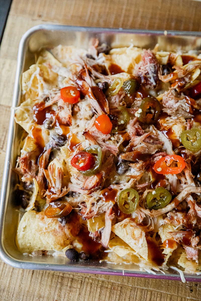 Smoked BBQ Pork Nachos