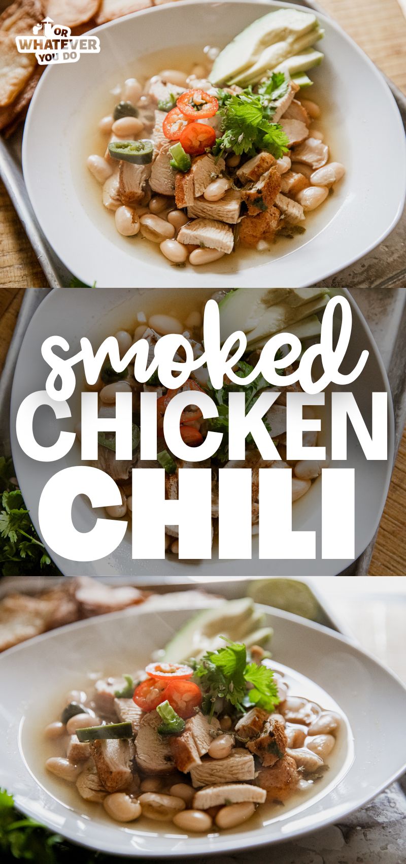 Smoked Chicken Chili