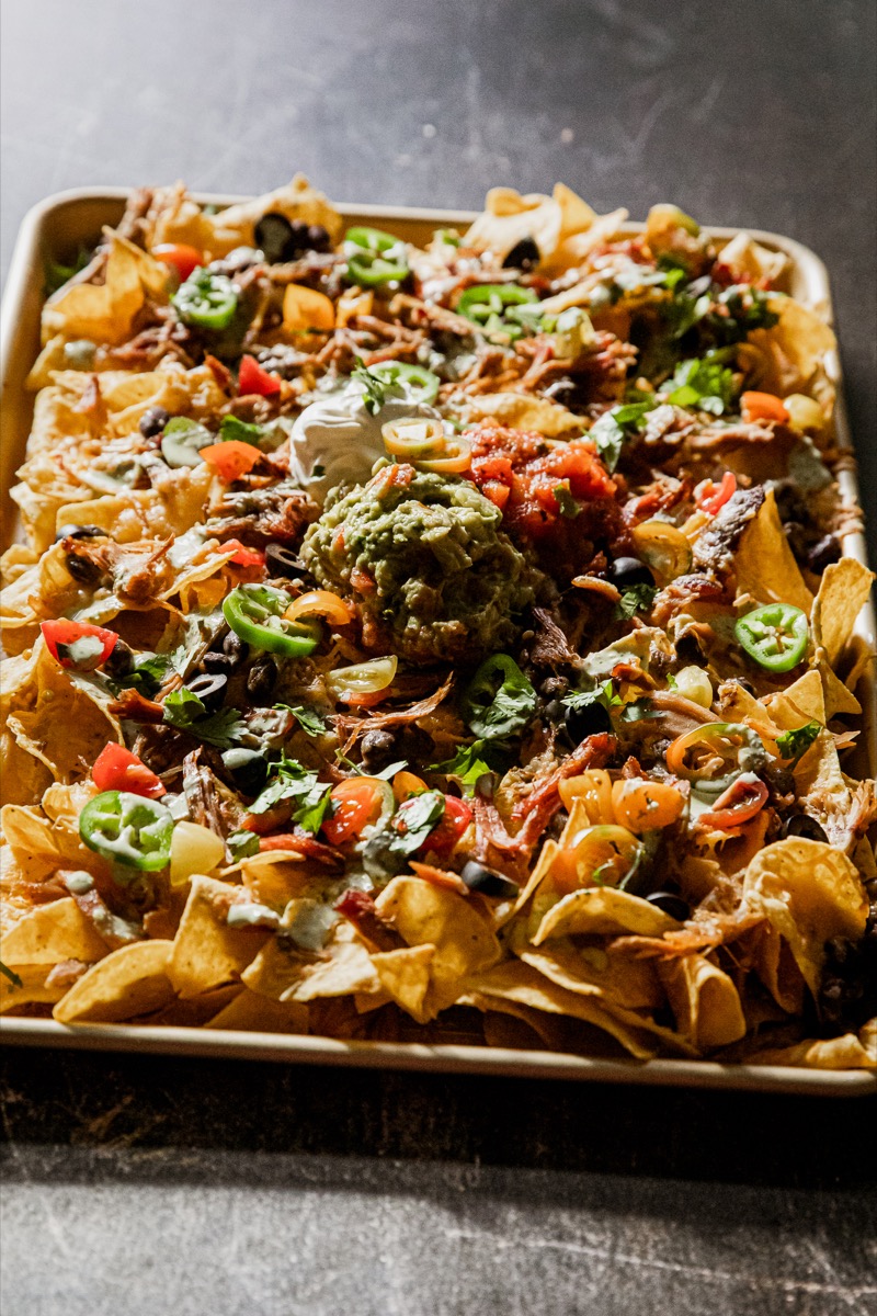 Misty's Butcher Paper Smoked Pork Nachos