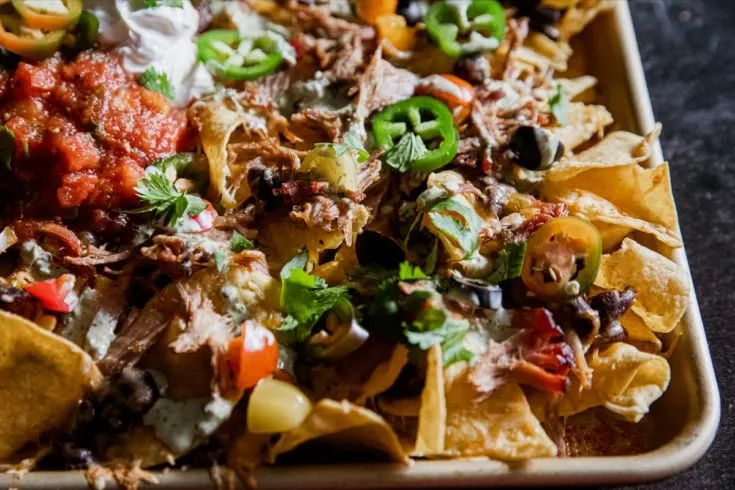 Smoked Pulled Pork Nachos