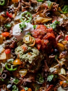 Smoked Pulled Pork Nachos