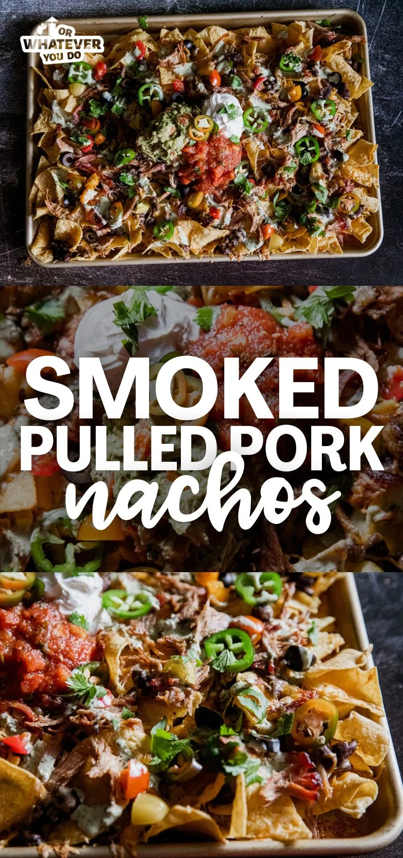 Smoked Pulled Pork Nachos