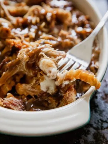 Smoked Pulled Pork Poutine