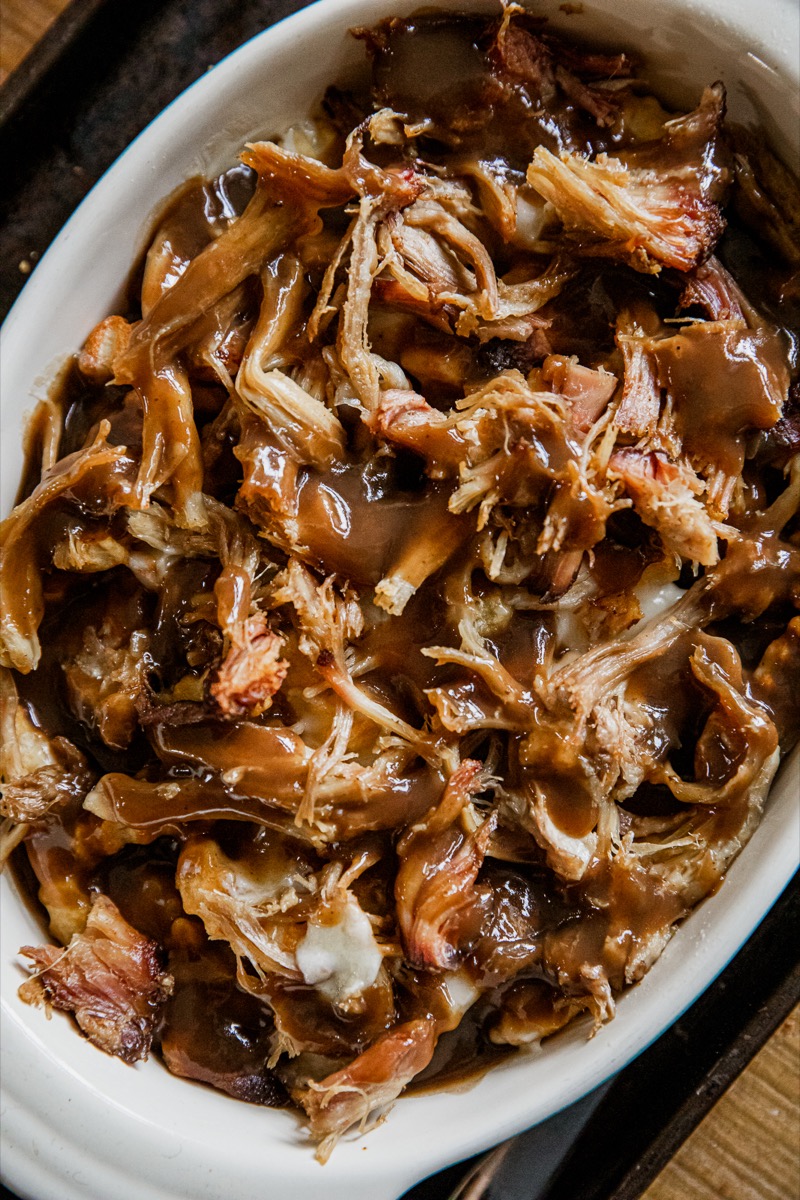 Smoked Pulled Pork Poutine