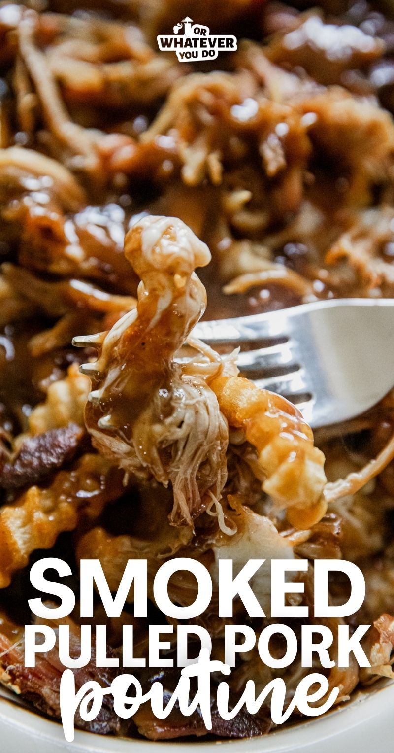 Smoked Pulled Pork Poutine 