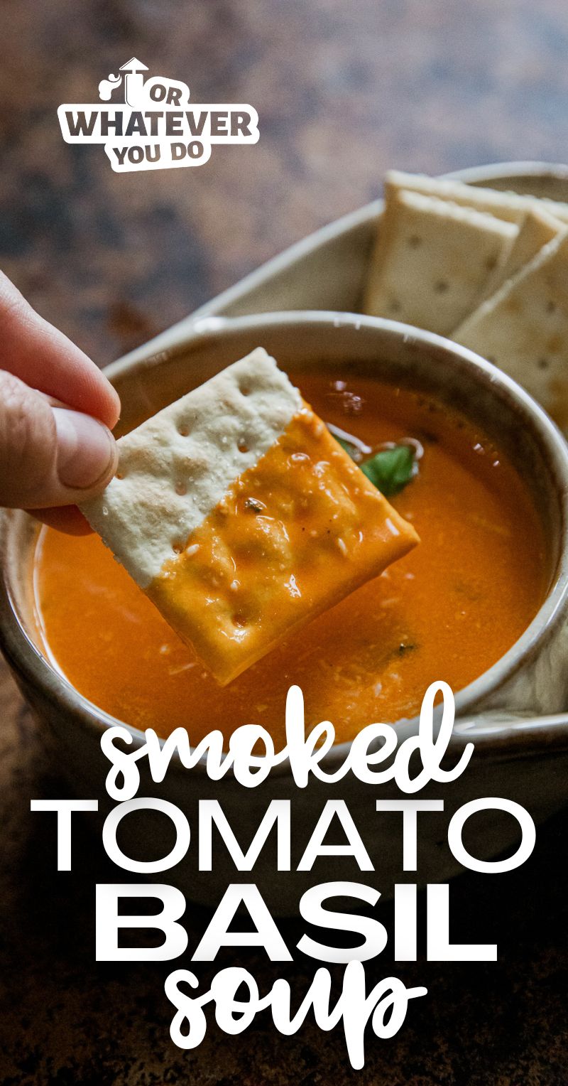 Smoked Tomato Basil Soup