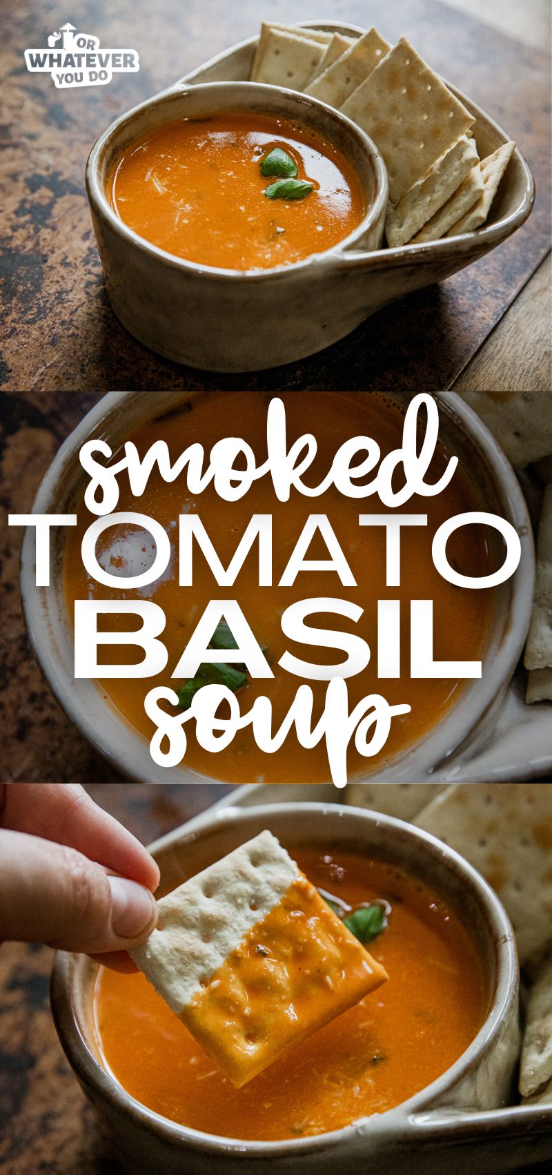 Smoked Tomato Basil Soup