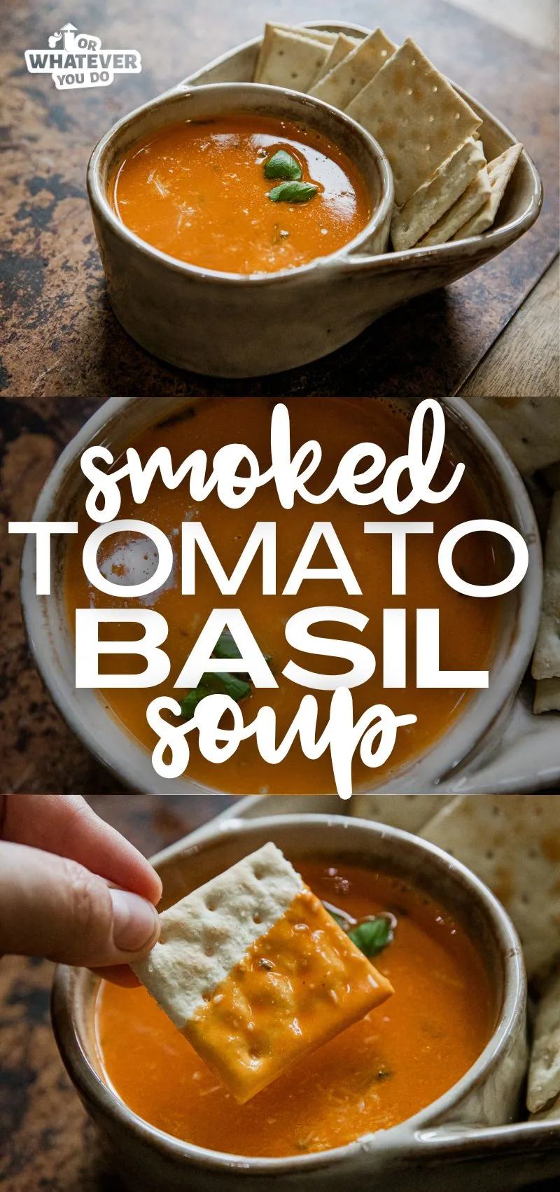 Smoked Tomato Basil Soup