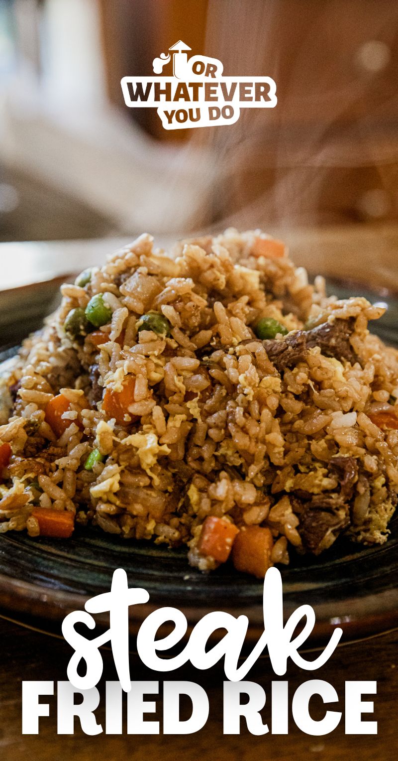 Blackstone Steak Fried Rice