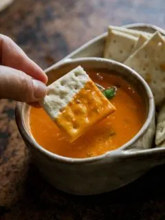 Smoked Tomato Basil Soup Recipe