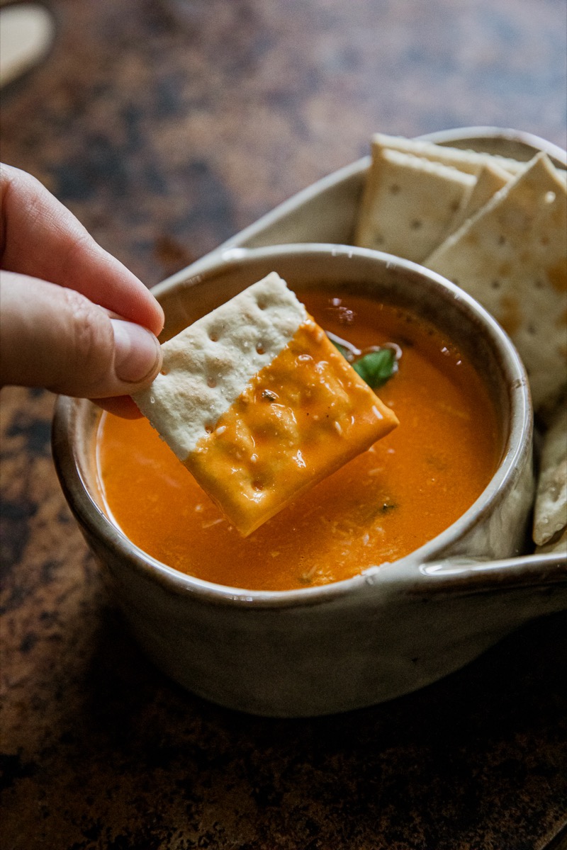 Smoked Tomato Basil Soup Recipe