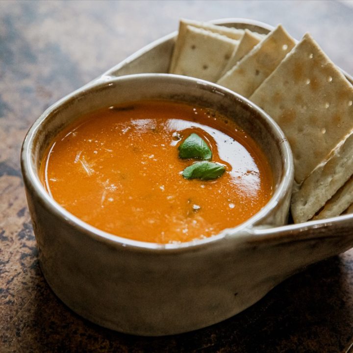 Smoked Tomato Basil Soup-image
