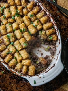 Traeger Tater Tot Casserole