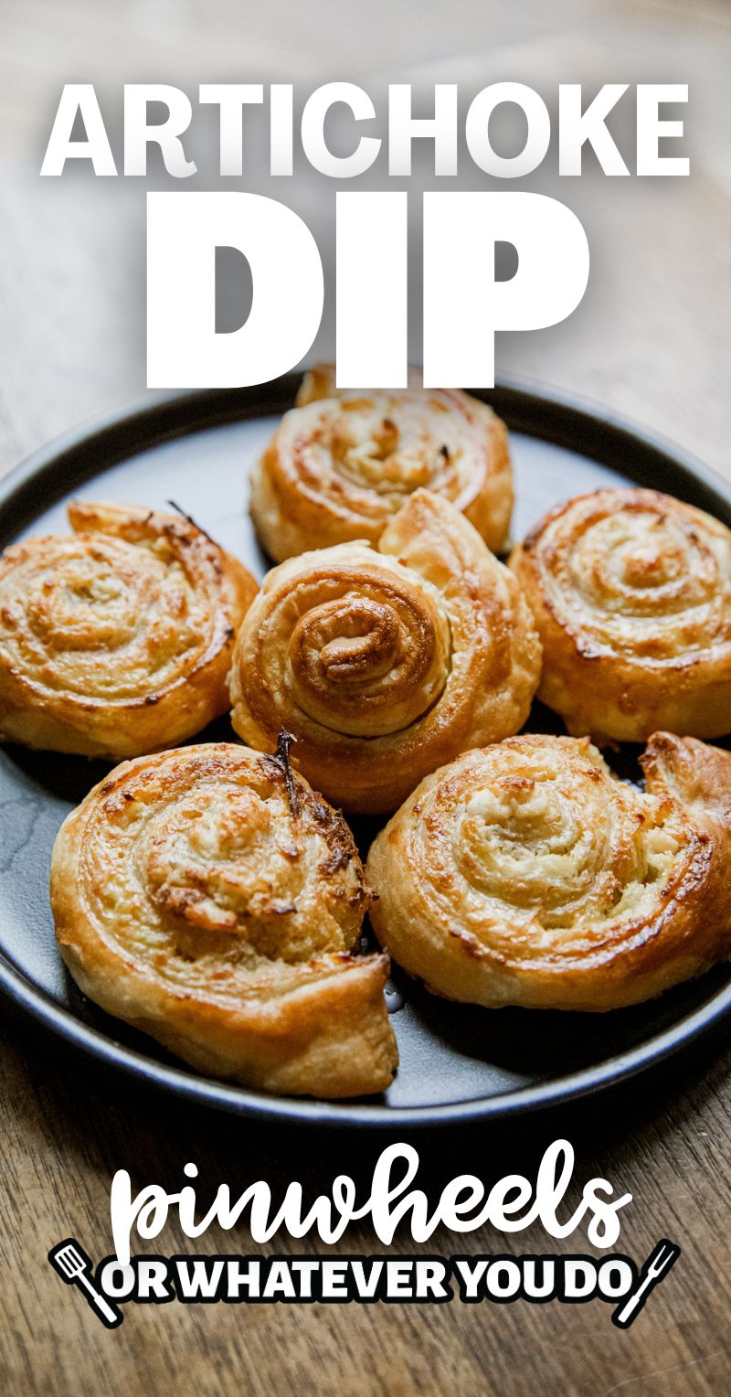 Artichoke Dip Pinwheels