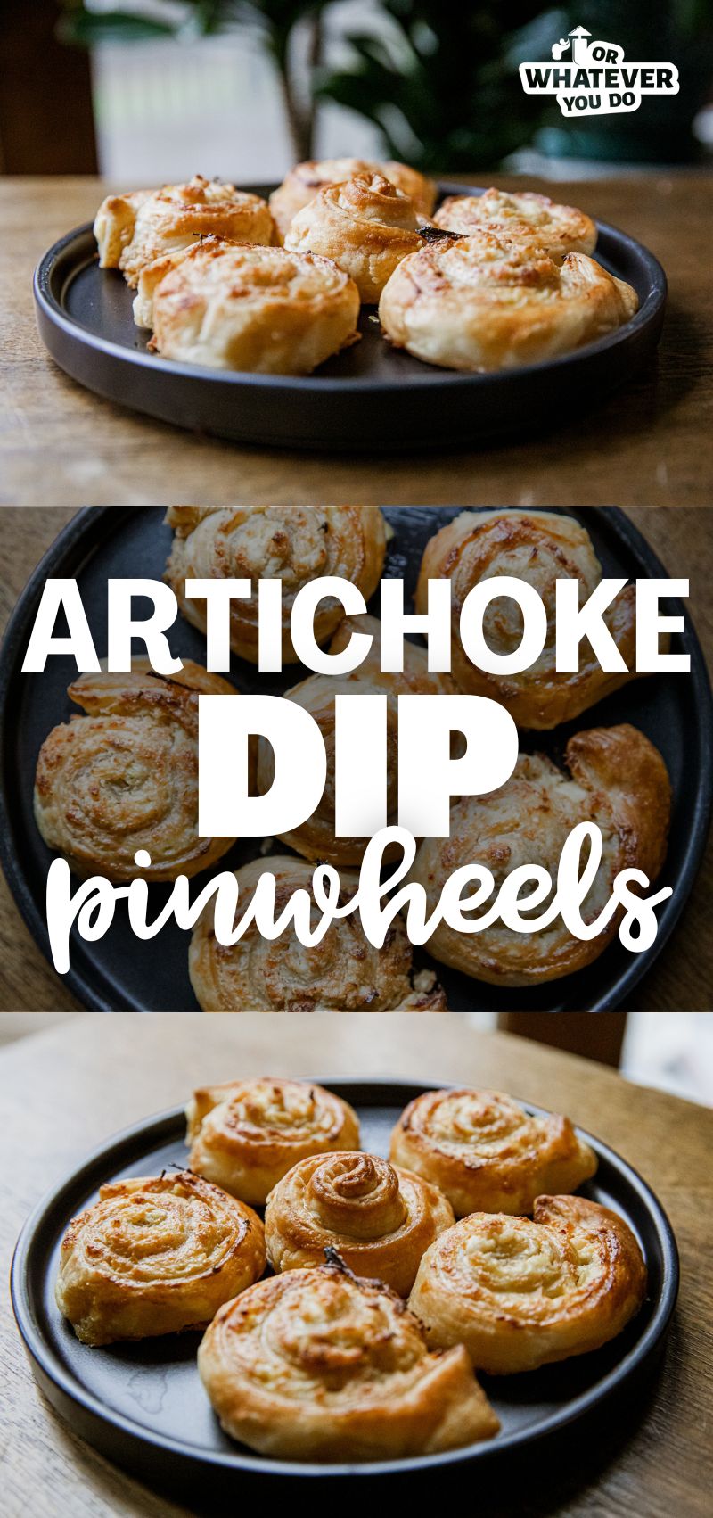 Traeger Artichoke Dip Pinwheels