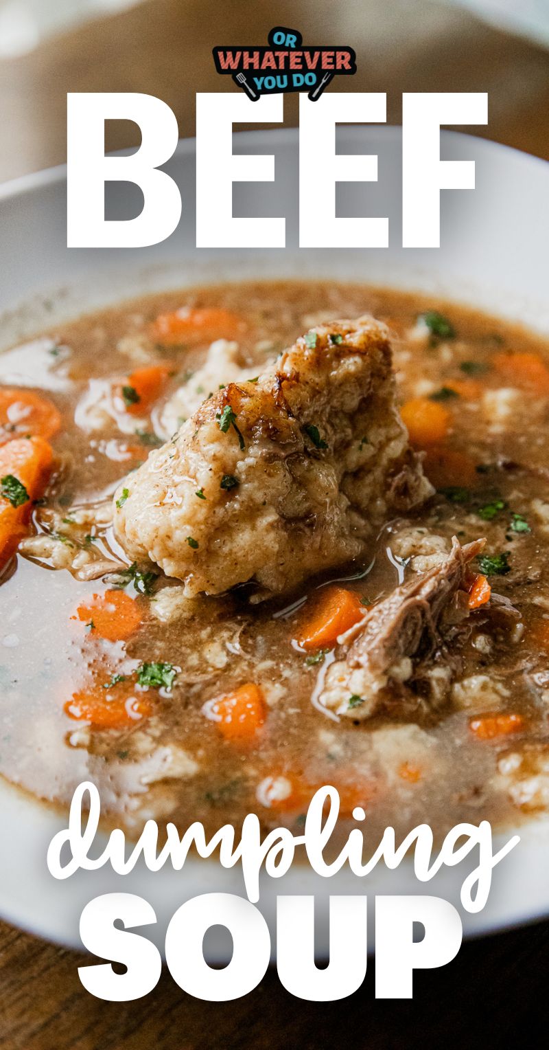 Beef Dumpling Soup