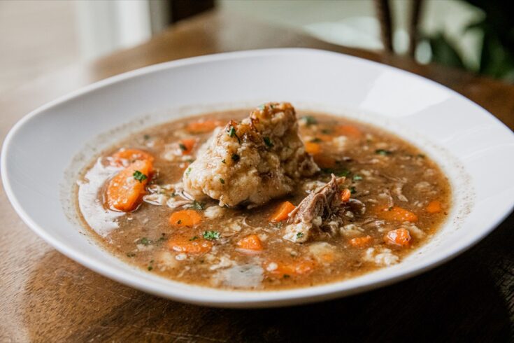 Beef Dumpling Soup