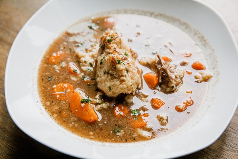 Beef Dumpling Soup