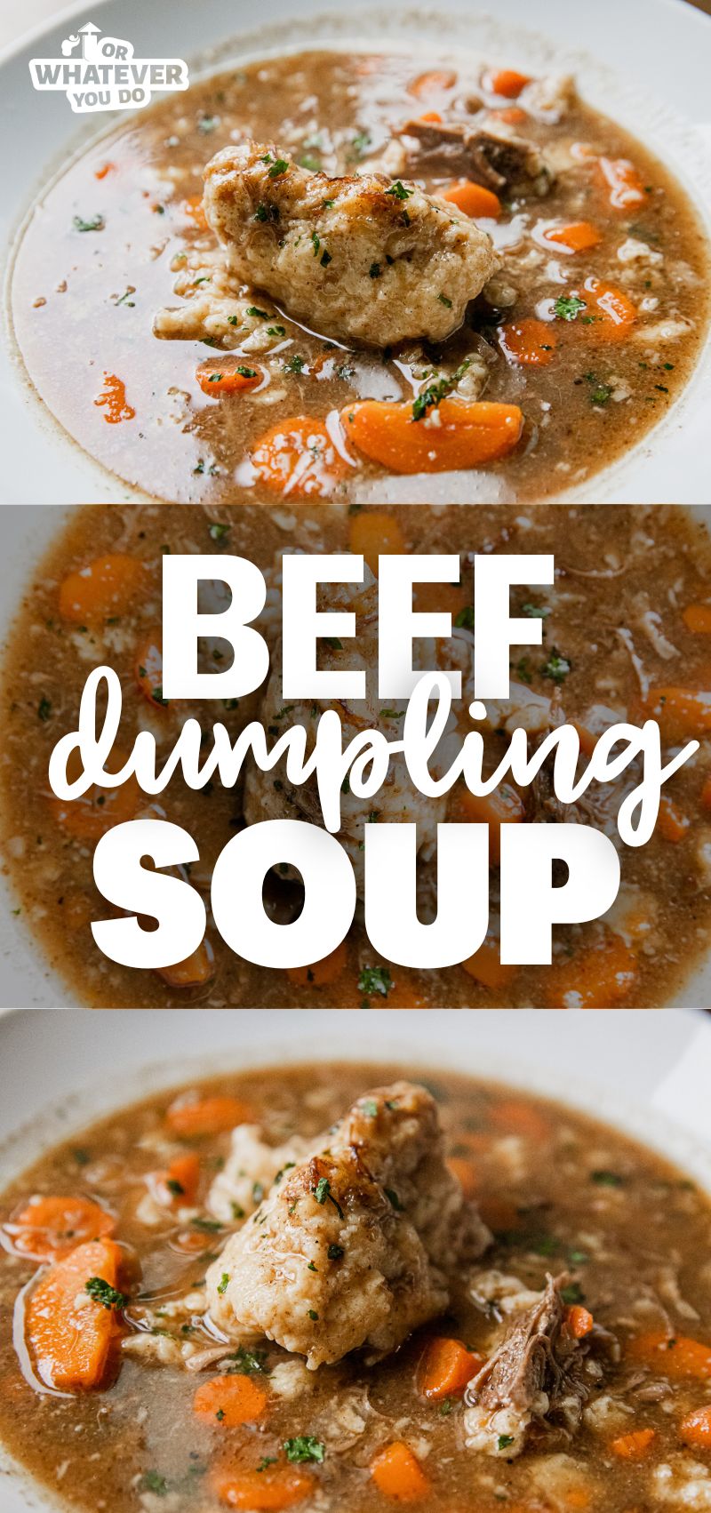 Beef Dumpling Soup