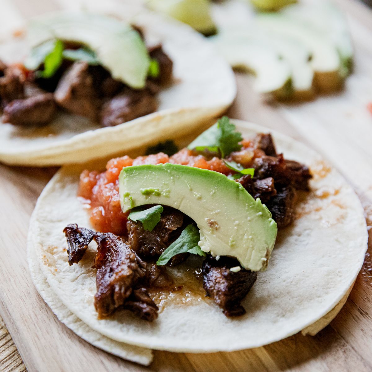 Braised Beef Shank Tacos