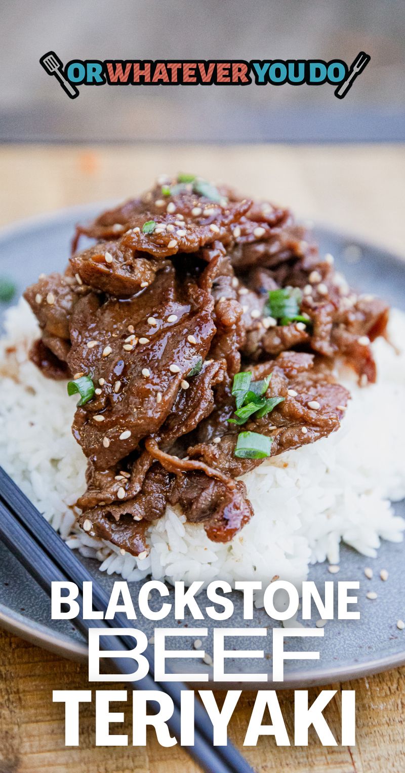 Blackstone Teriyaki Beef