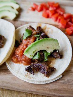 Braised Beef Shank Tacos