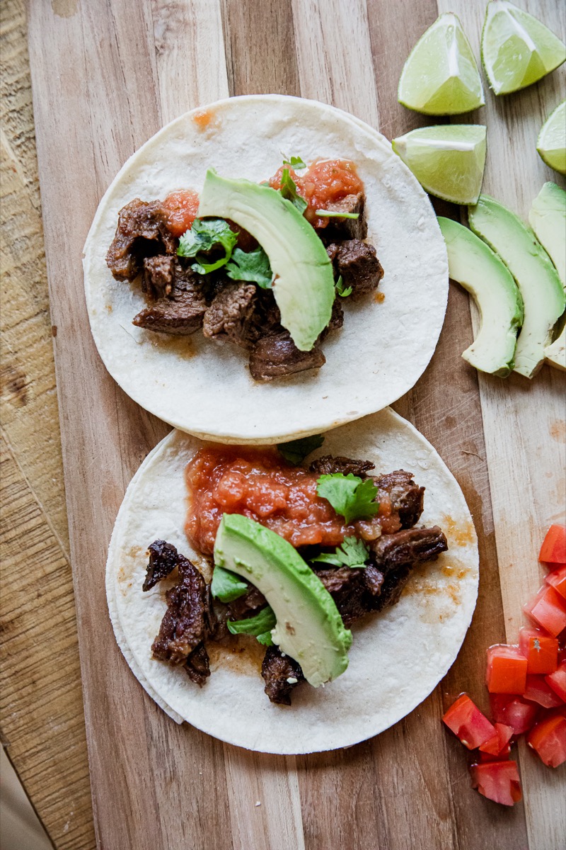 Braised Beef Shank Tacos