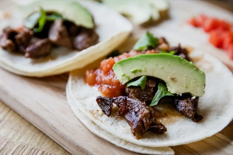 Braised Beef Shank Tacos