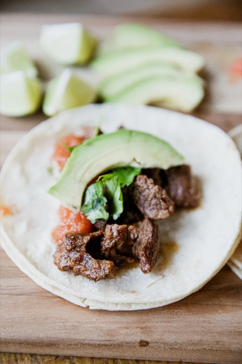 Braised Beef Shank Tacos