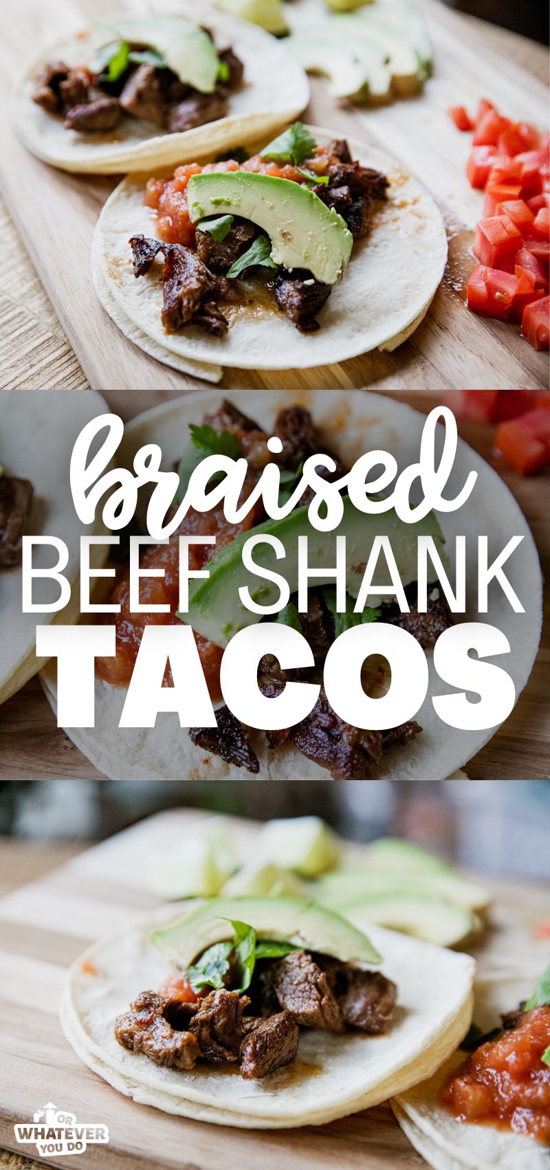 Braised Beef Shank Tacos