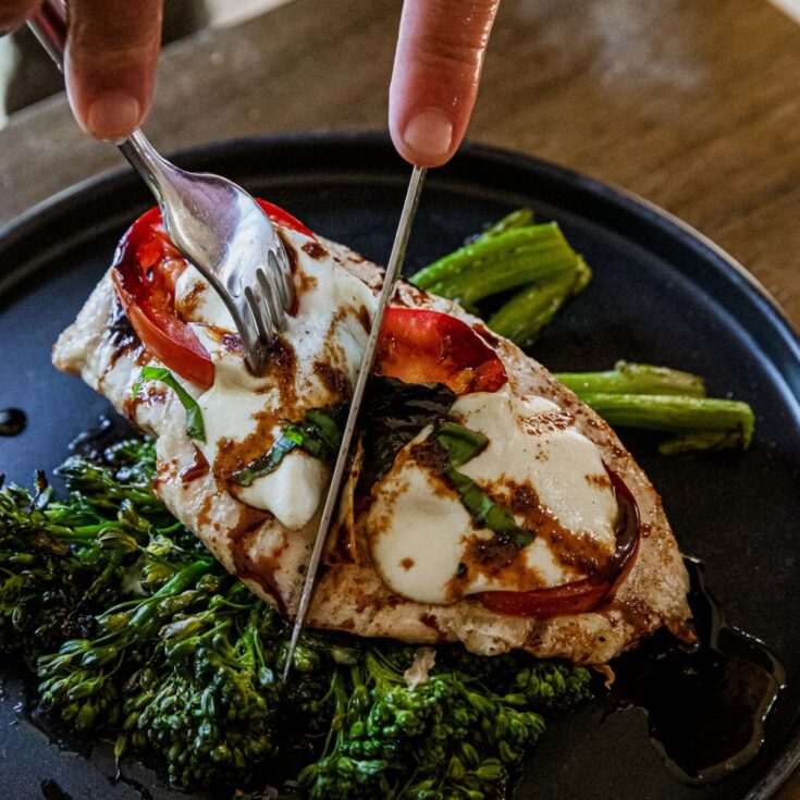 Grilled Chicken Caprese