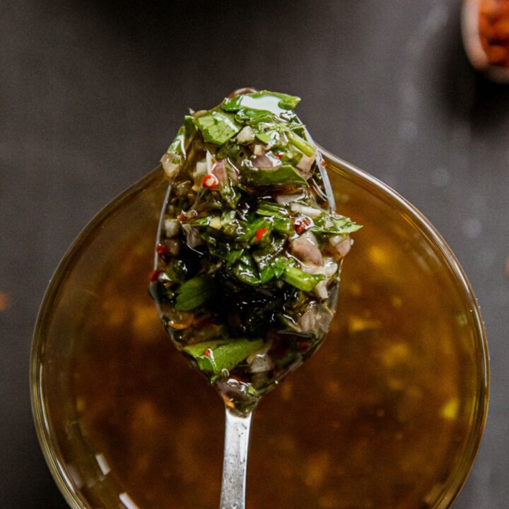 Chimichurri from Scratch