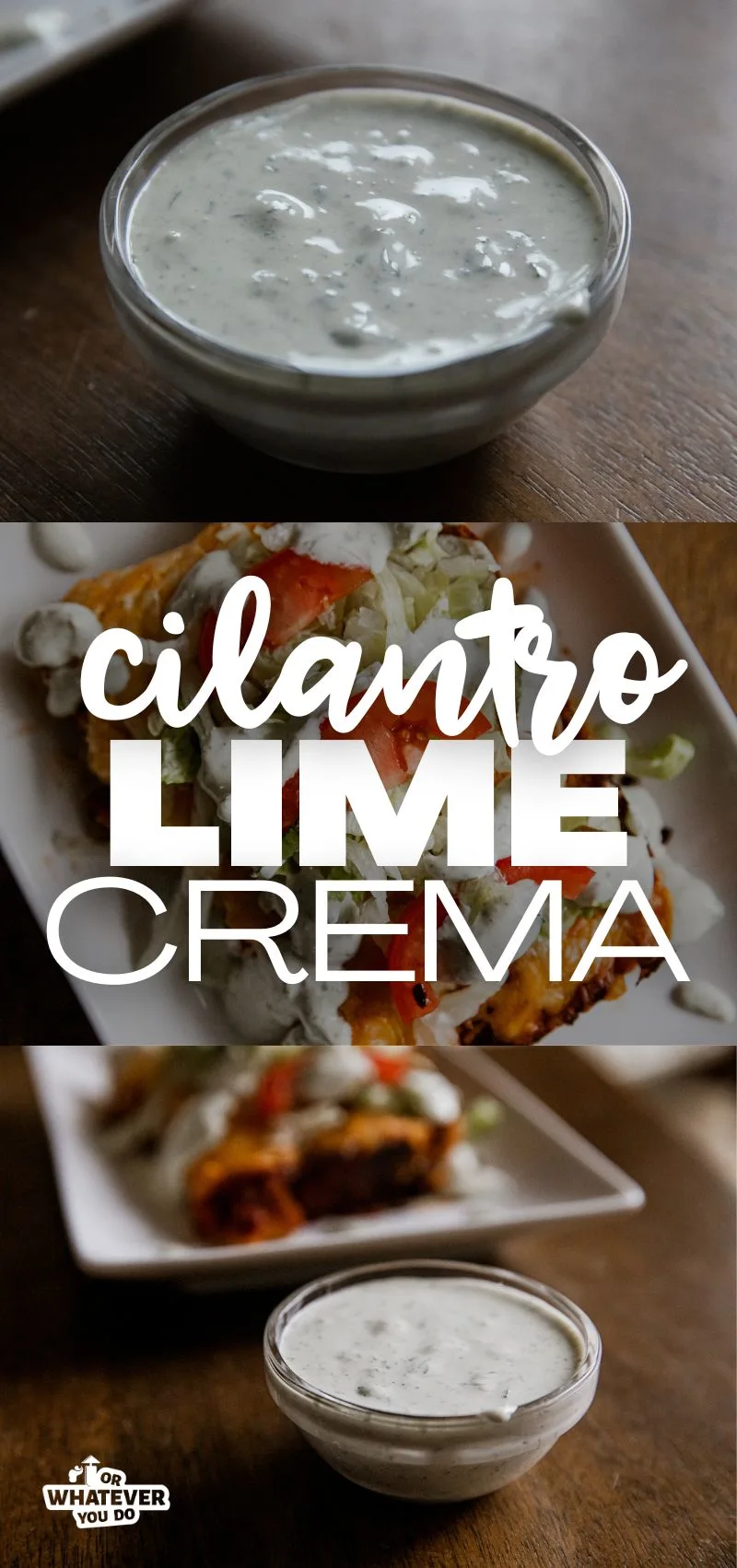 Cilantro Lime Crema