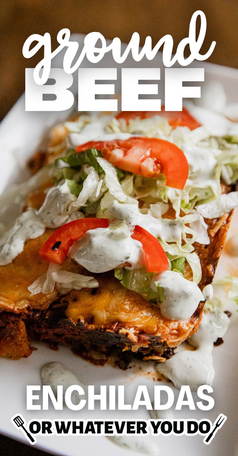 Ground Beef Enchiladas