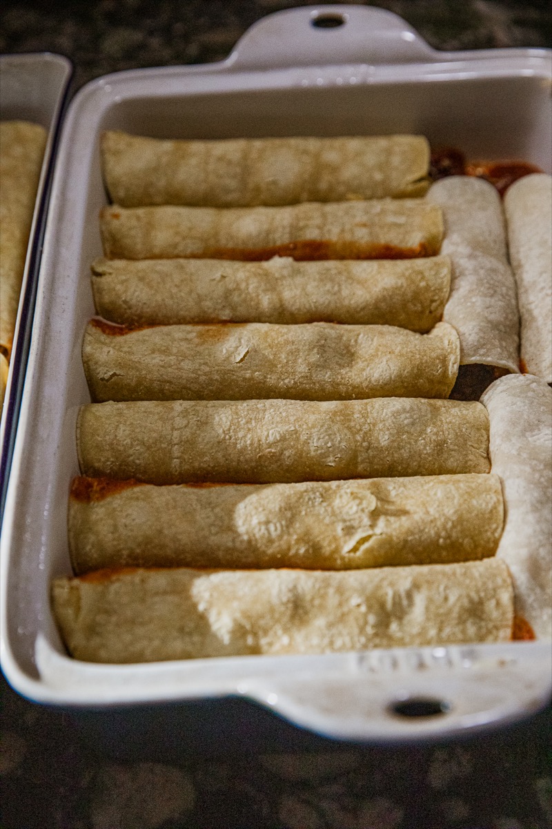 Ground Beef Enchiladas