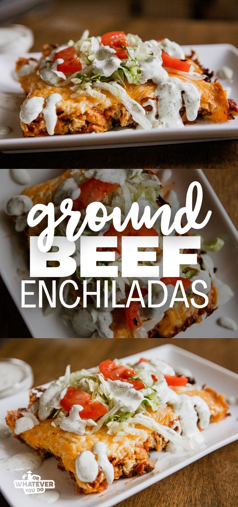 Ground Beef Enchiladas