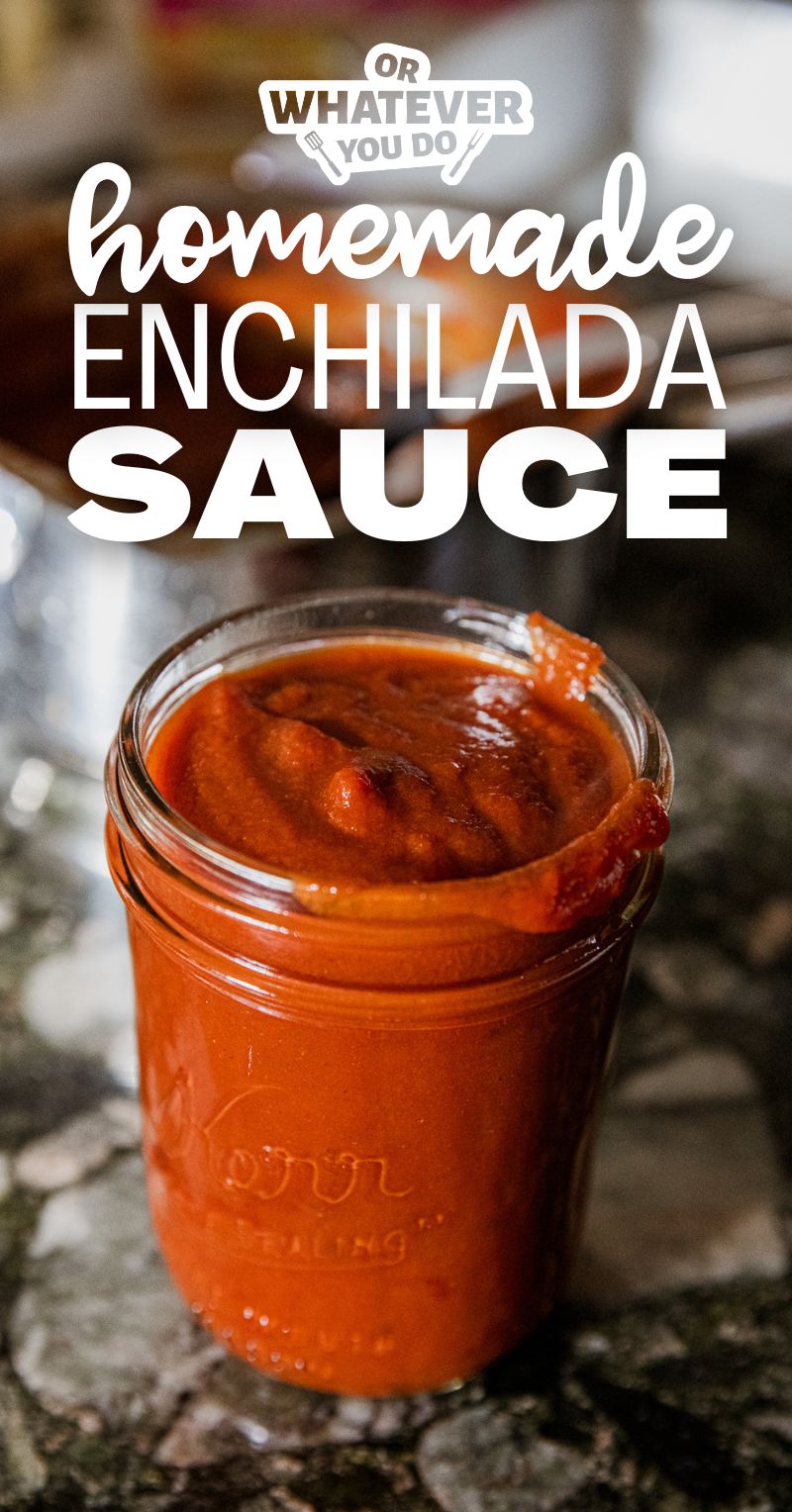 Homemade Red Enchilada Sauce