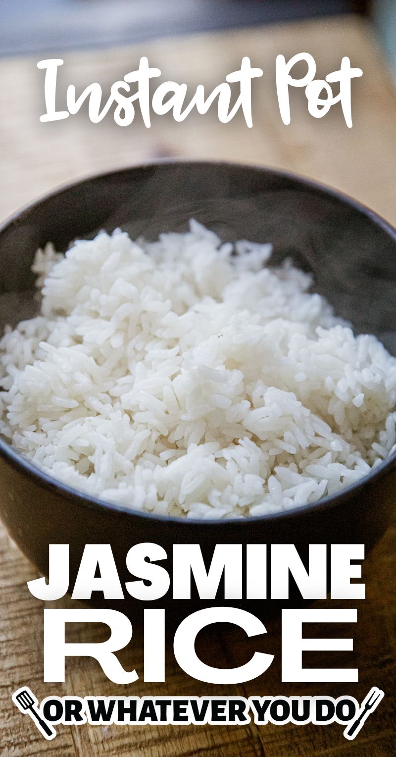 Instant Pot Jasmine Rice